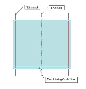 digital file layout and trim